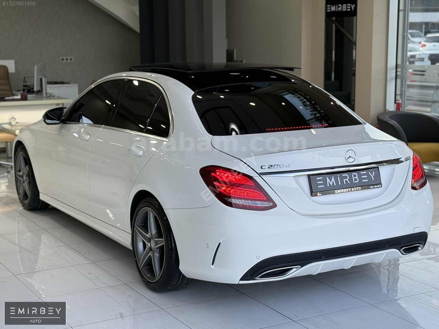 Galeriden Mercedes - Benz C 200 D AMG 2016 Model Ankara 138.000 km Beyaz 6
