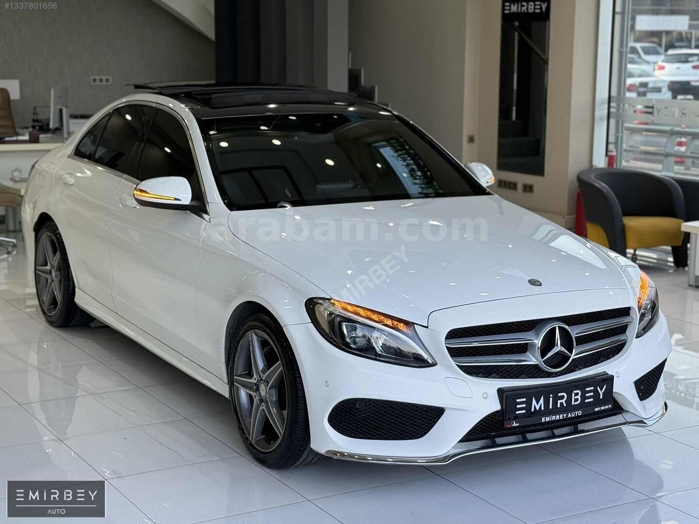 Galeriden Mercedes - Benz C 200 D AMG 2016 Model Ankara 138.000 km Beyaz 2