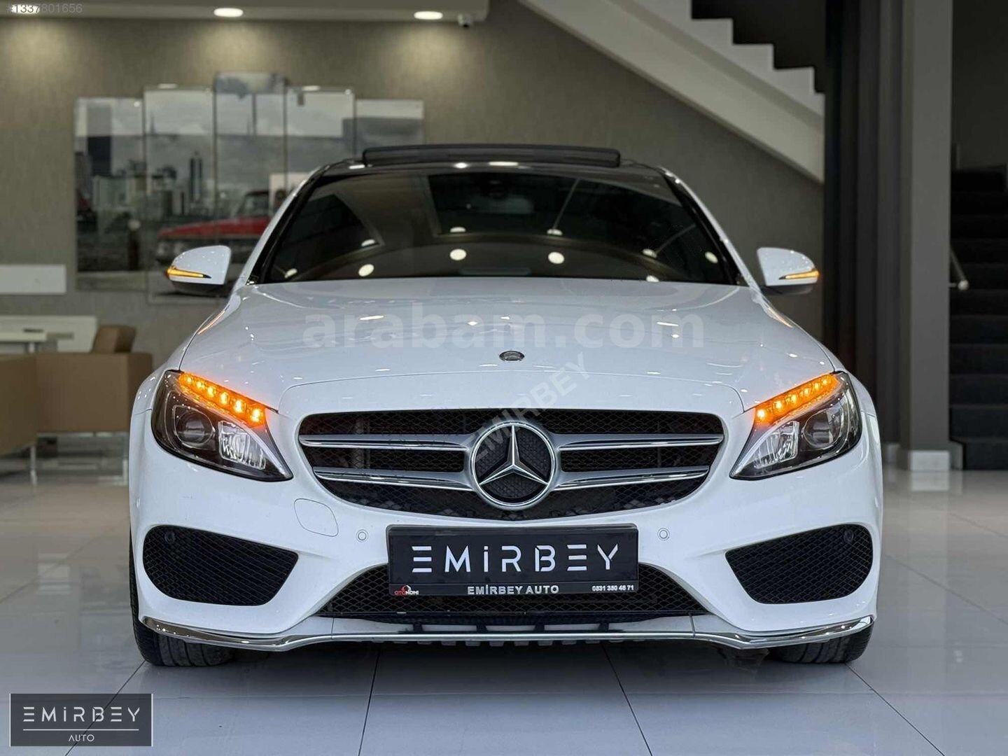 Galeriden Mercedes - Benz C 200 D AMG 2016 Model Ankara 138.000 km Beyaz 1