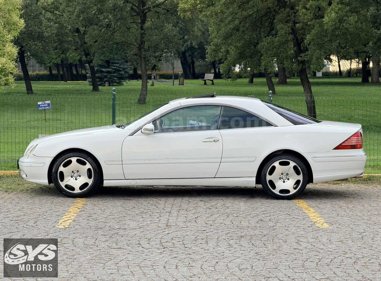 Galeriden Mercedes - Benz CL 500 2000 Model Bursa 209.000 km Beyaz 3