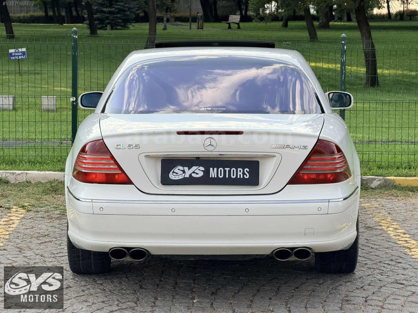 Galeriden Mercedes - Benz CL 500 2000 Model Bursa 209.000 km Beyaz 5