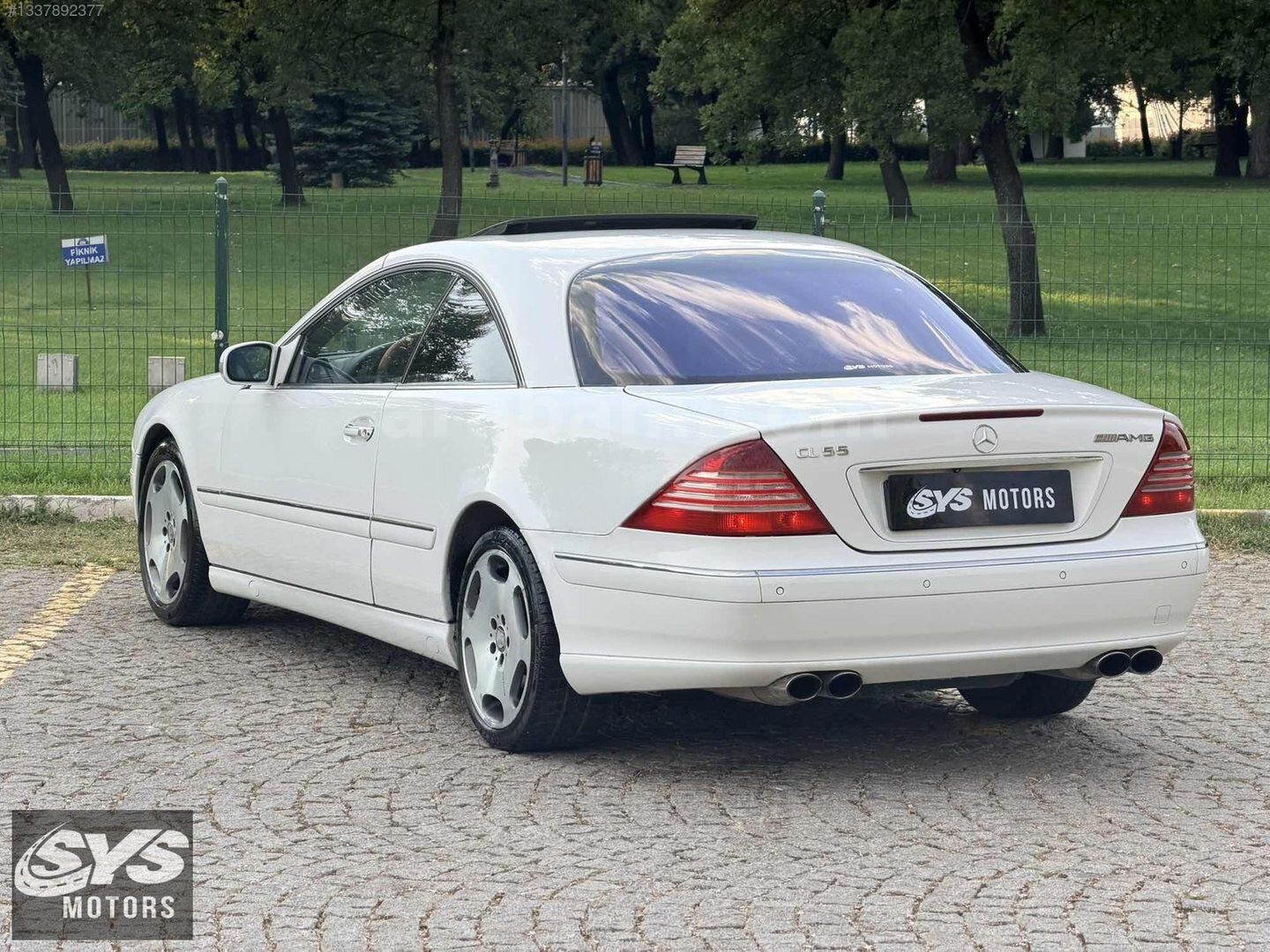 Galeriden Mercedes - Benz CL 500 2000 Model Bursa 209.000 km Beyaz 4