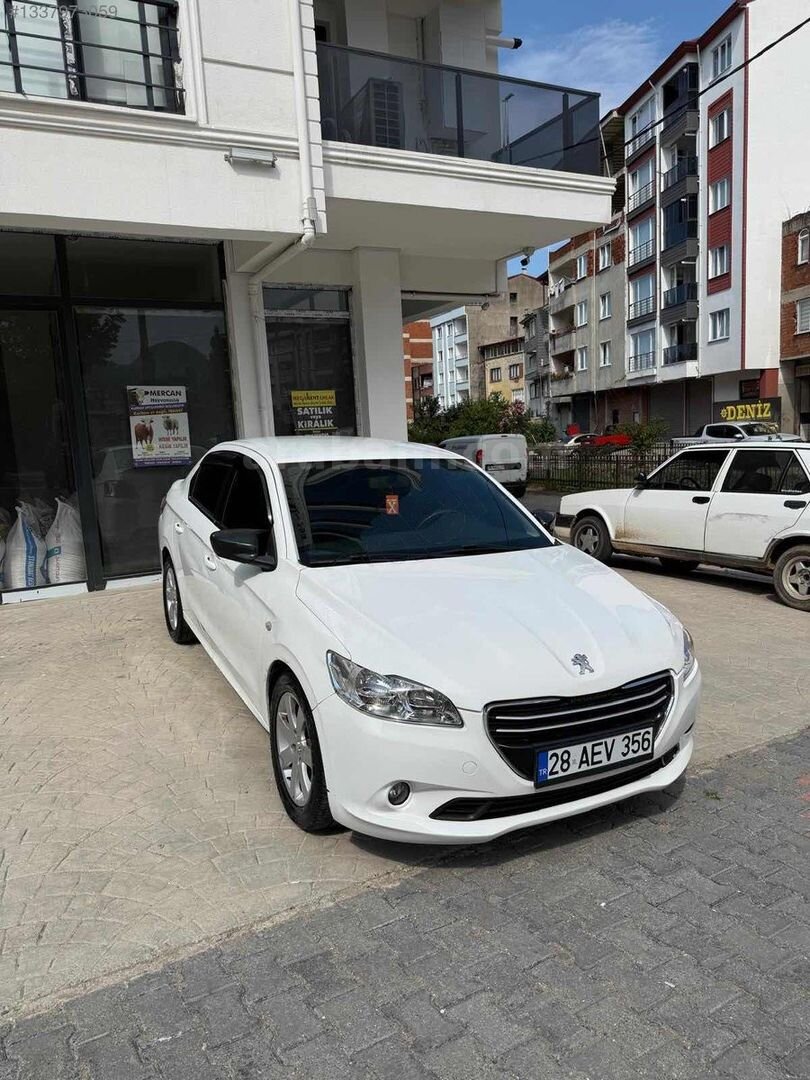 2013 MODEL MASRAFSIZ PEUGEOT 301 1.6 HDİ ACTİVE TAKSİ ÇIKMASI 1