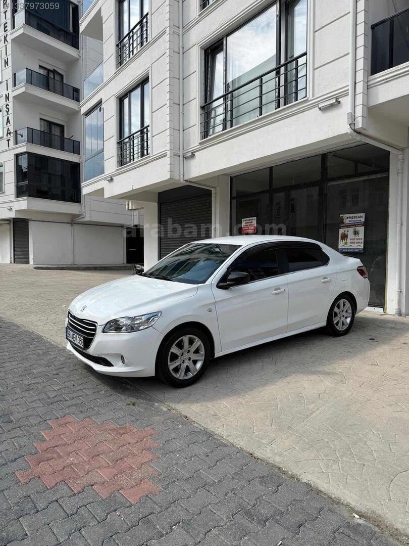 2013 MODEL MASRAFSIZ PEUGEOT 301 1.6 HDİ ACTİVE TAKSİ ÇIKMASI 2