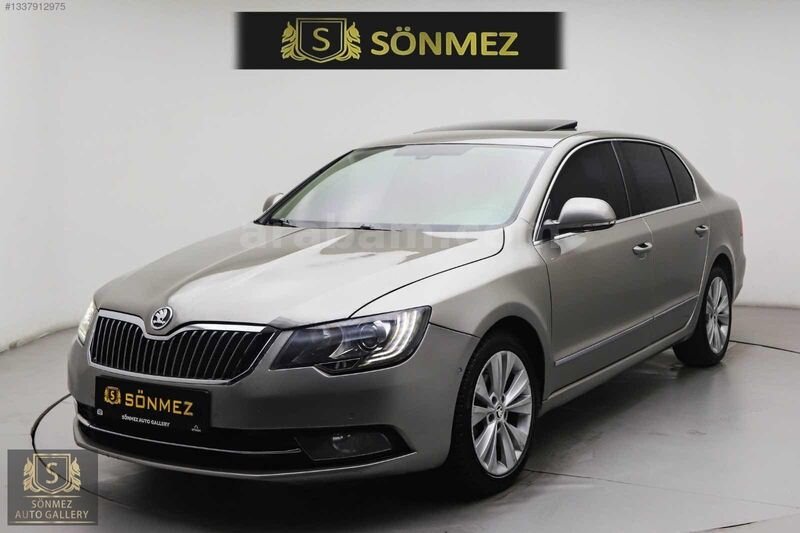 Galeriden Skoda SuperB 1.6 TDI Prestige 2015 Model Ankara 298.000 km Kahverengi
