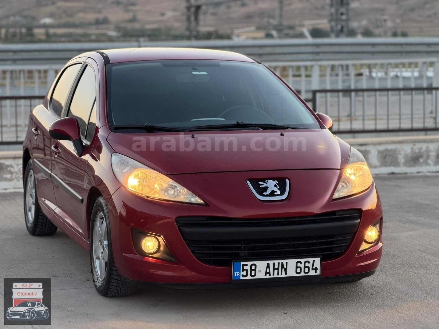 Galeriden Peugeot 207 1.4 Trendy 2010 Model Sivas 172.000 km Kırmızı 5