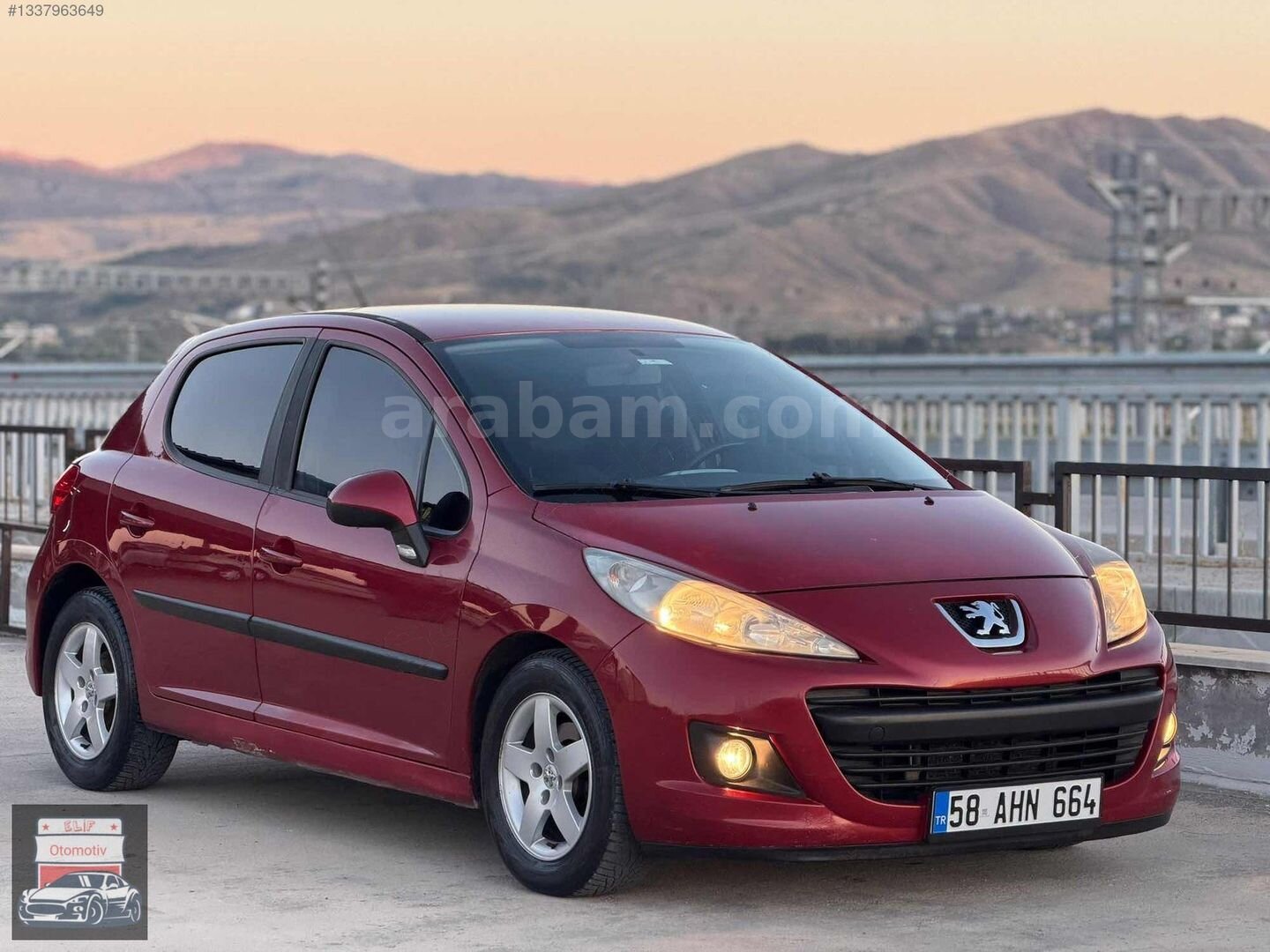 Galeriden Peugeot 207 1.4 Trendy 2010 Model Sivas 172.000 km Kırmızı 6
