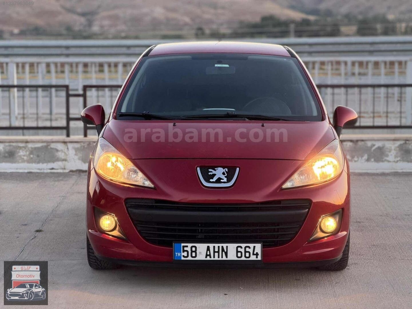 Galeriden Peugeot 207 1.4 Trendy 2010 Model Sivas 172.000 km Kırmızı 3
