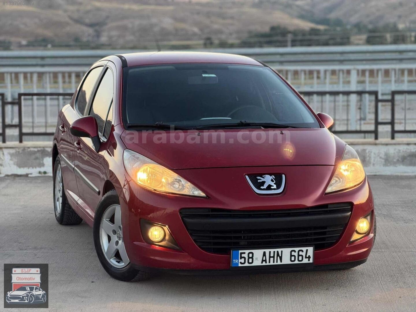 Galeriden Peugeot 207 1.4 Trendy 2010 Model Sivas 172.000 km Kırmızı 4