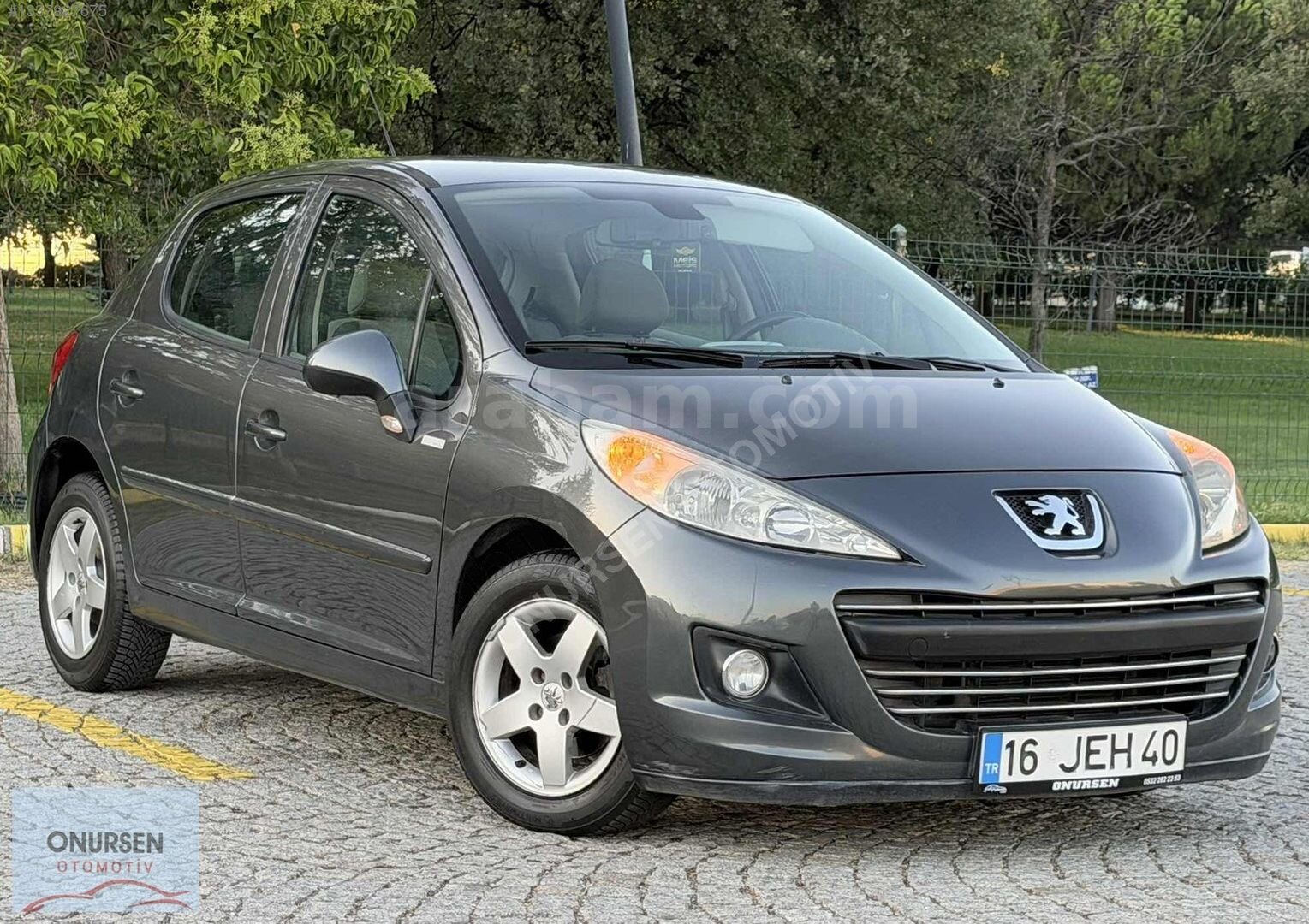 Galeriden Peugeot 207 1.4 Millesim 2010 Model Bursa 150.000 km Gri 3
