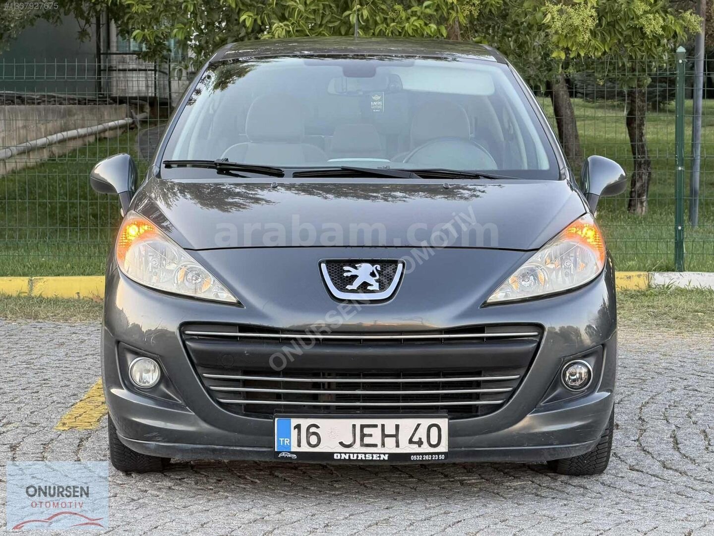 Galeriden Peugeot 207 1.4 Millesim 2010 Model Bursa 150.000 km Gri 5