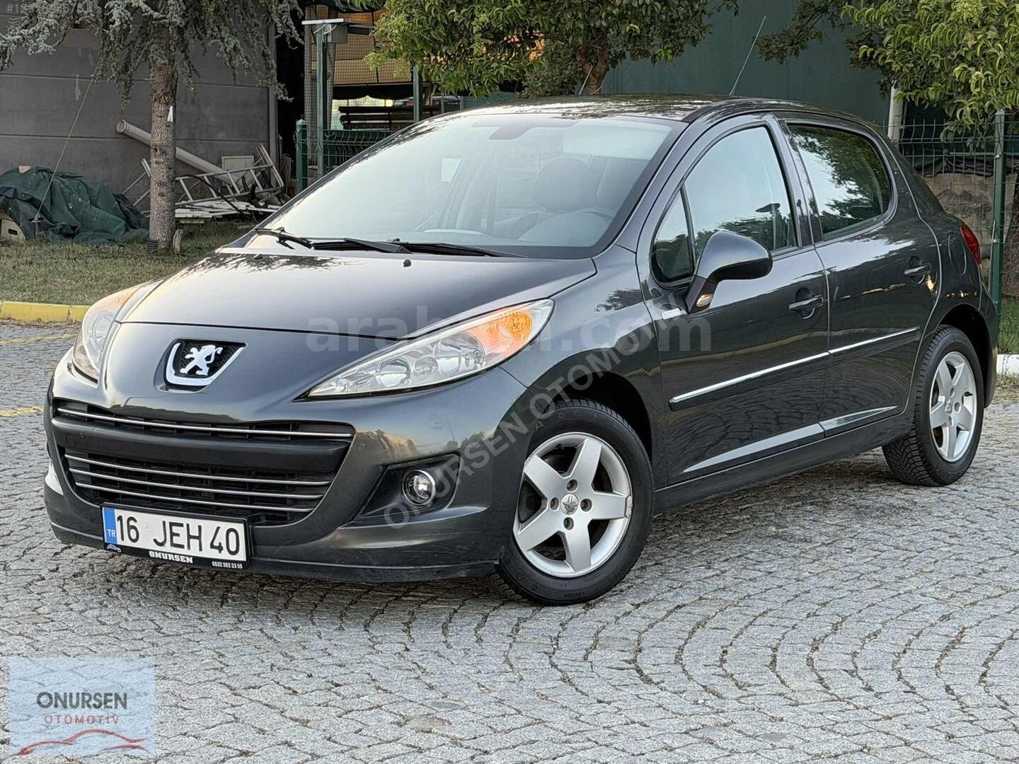 Galeriden Peugeot 207 1.4 Millesim 2010 Model Bursa 150.000 km Gri 6