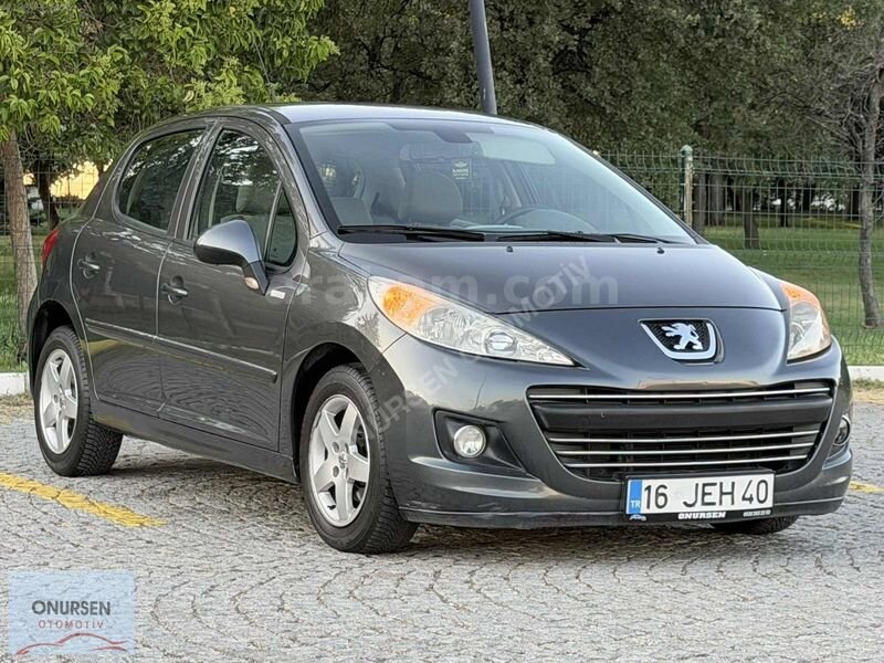 Galeriden Peugeot 207 1.4 Millesim 2010 Model Bursa 150.000 km Gri
