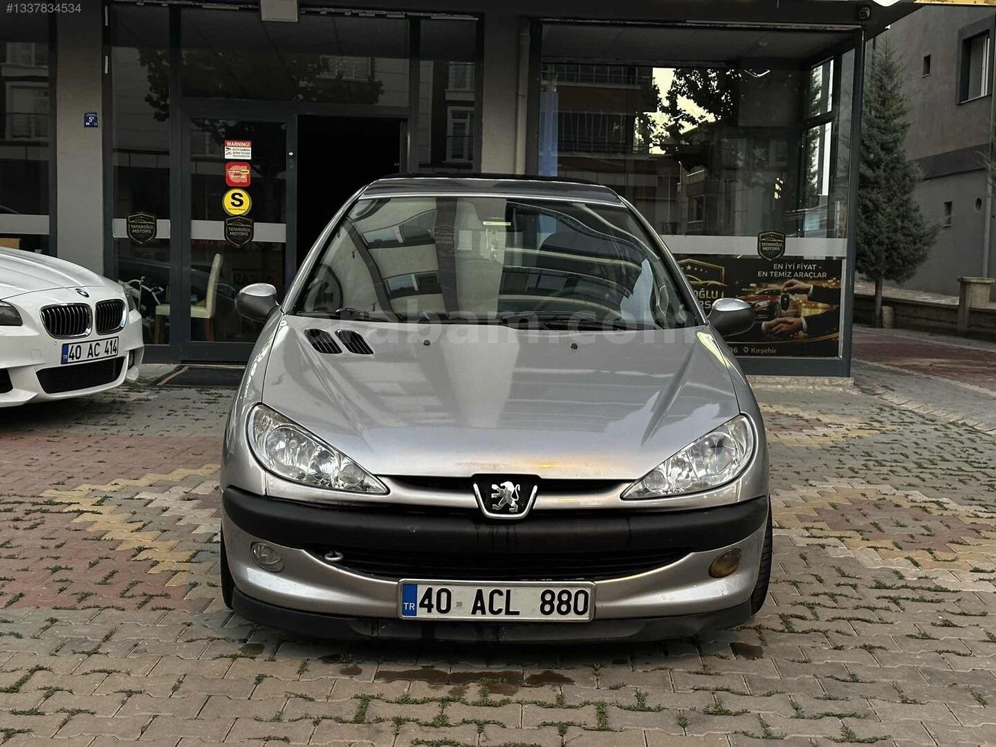 Galeriden Peugeot 206 1.6 XT 2001 Model Kırşehir 237.700 km Gri 2