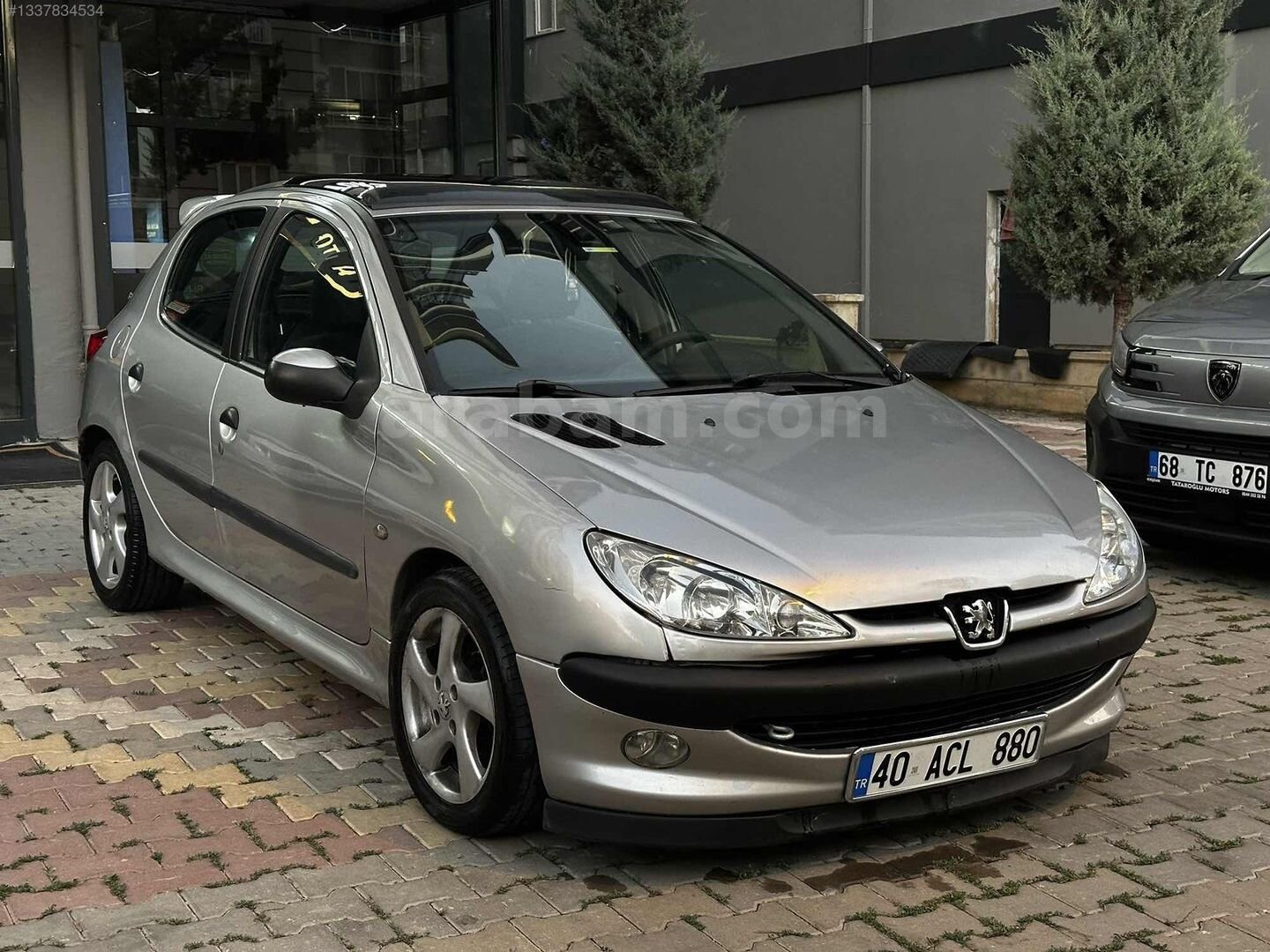Galeriden Peugeot 206 1.6 XT 2001 Model Kırşehir 237.700 km Gri 3