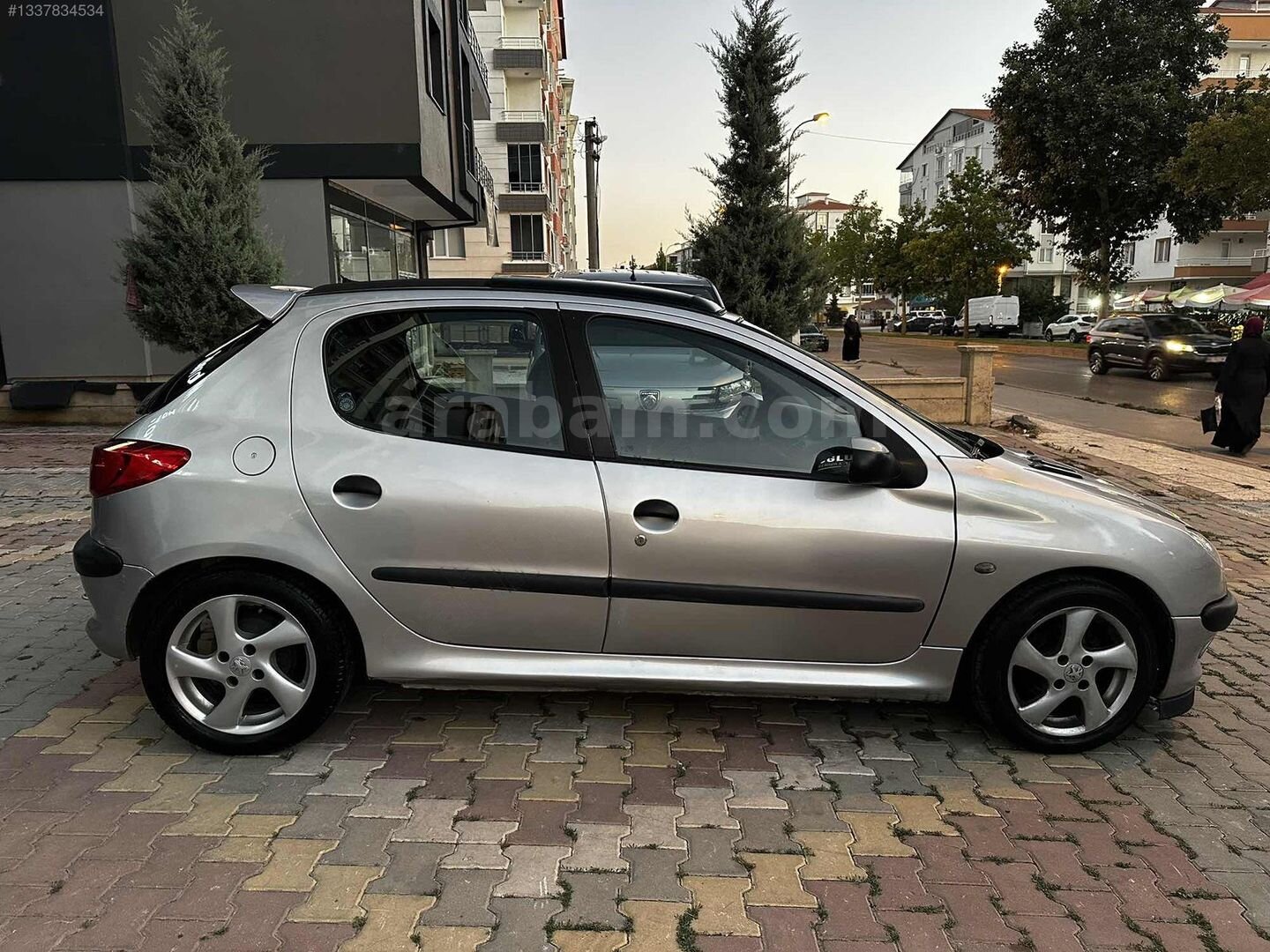 Galeriden Peugeot 206 1.6 XT 2001 Model Kırşehir 237.700 km Gri 5