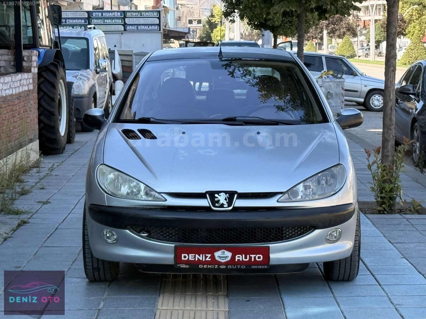 Galeriden Peugeot 206 1.6 XT 2004 Model Tokat 138.000 km Gri 2