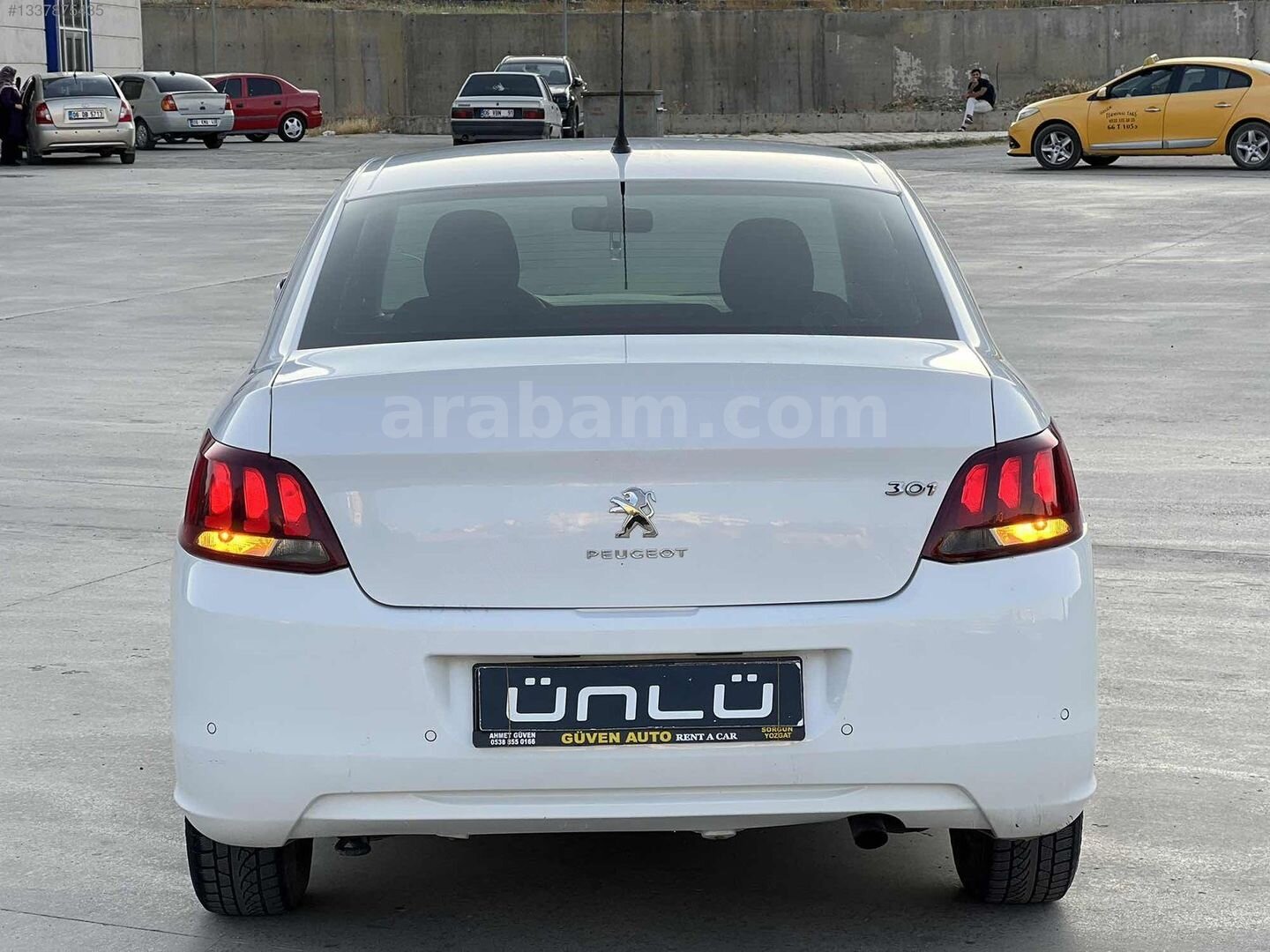 Galeriden Peugeot 301 1.5 BlueHDI Active 2020 Model Yozgat 218.000 km Beyaz 6