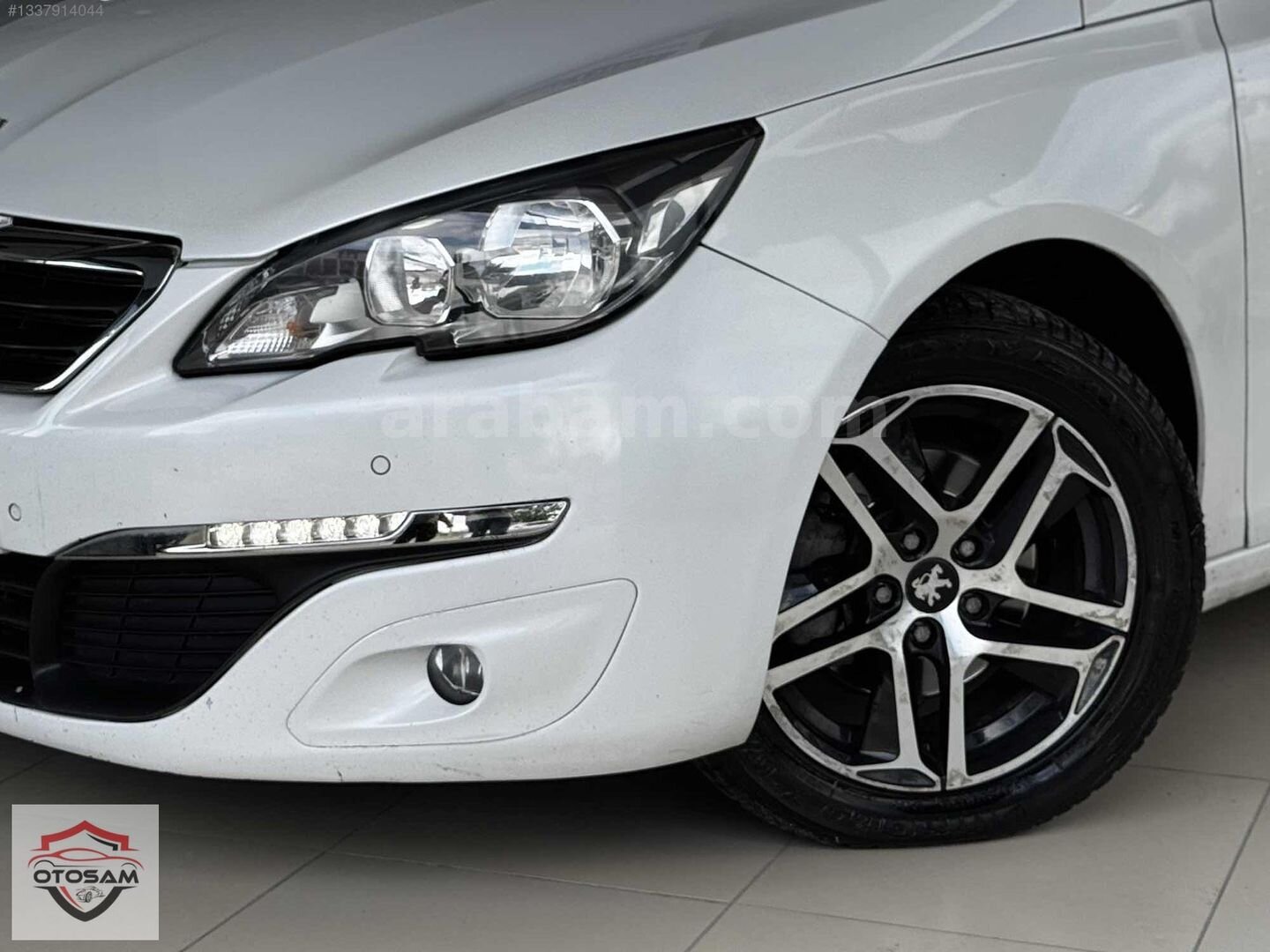 Galeriden Peugeot 308 1.6 BlueHdi Active 2015 Model Samsun 184.000 km Beyaz 4