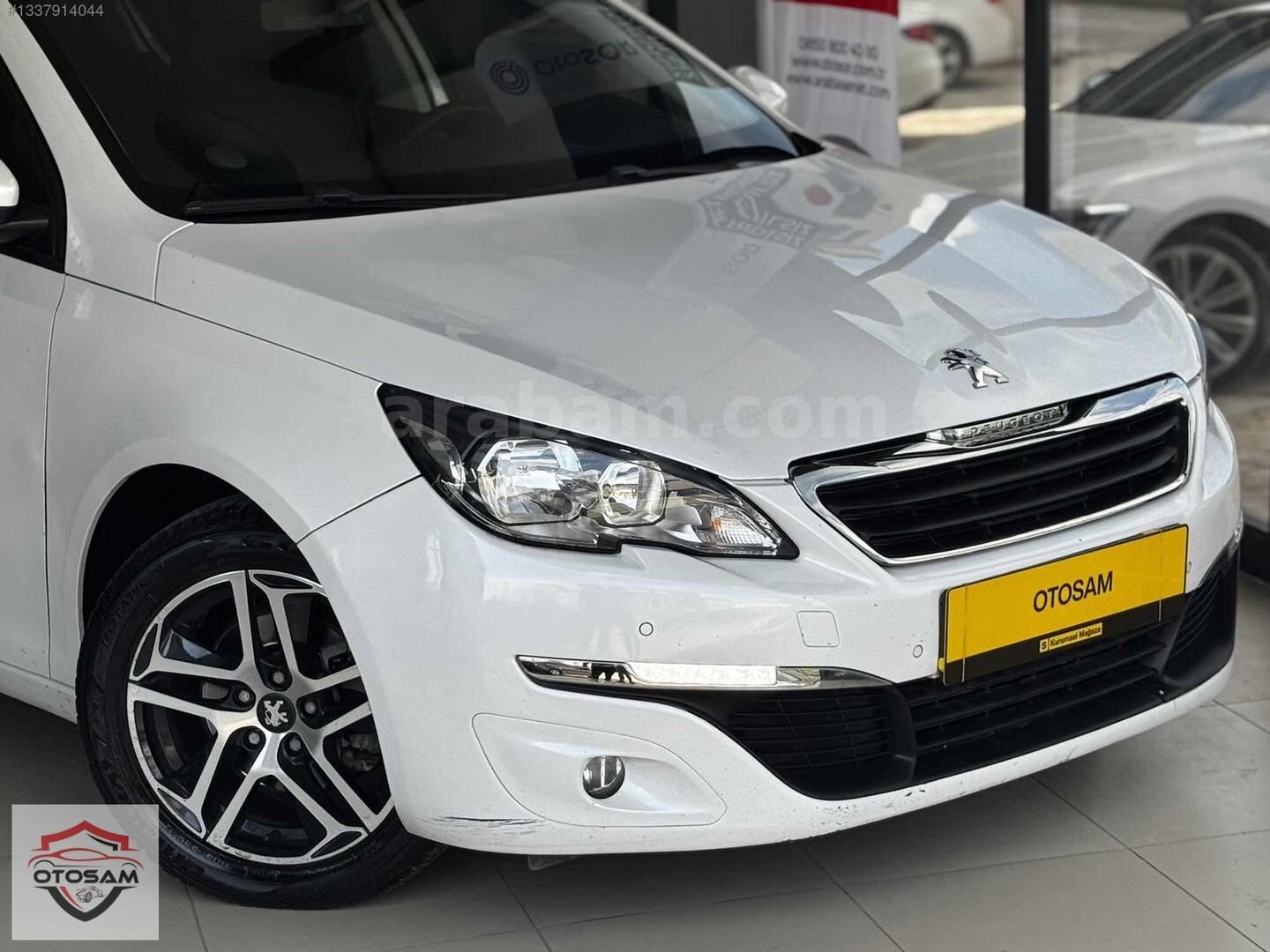 Galeriden Peugeot 308 1.6 BlueHdi Active 2015 Model Samsun 184.000 km Beyaz 7