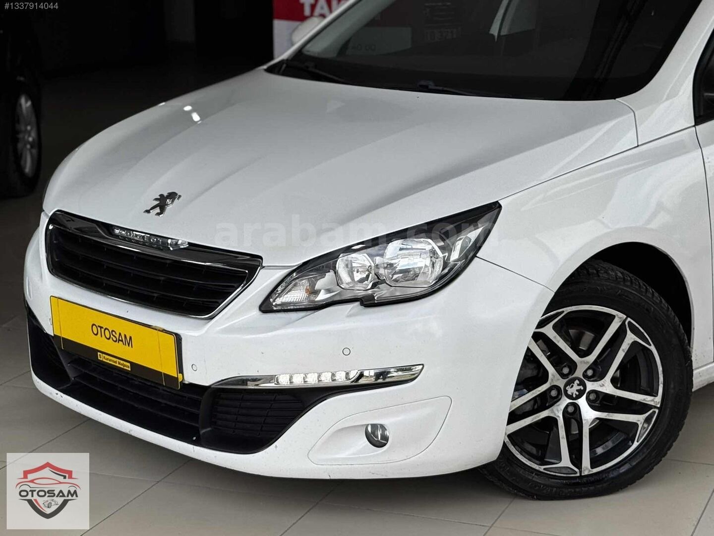 Galeriden Peugeot 308 1.6 BlueHdi Active 2015 Model Samsun 184.000 km Beyaz 2
