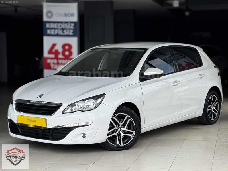 Galeriden Peugeot 308 1.6 BlueHdi Active 2015 Model Samsun 184.000 km Beyaz