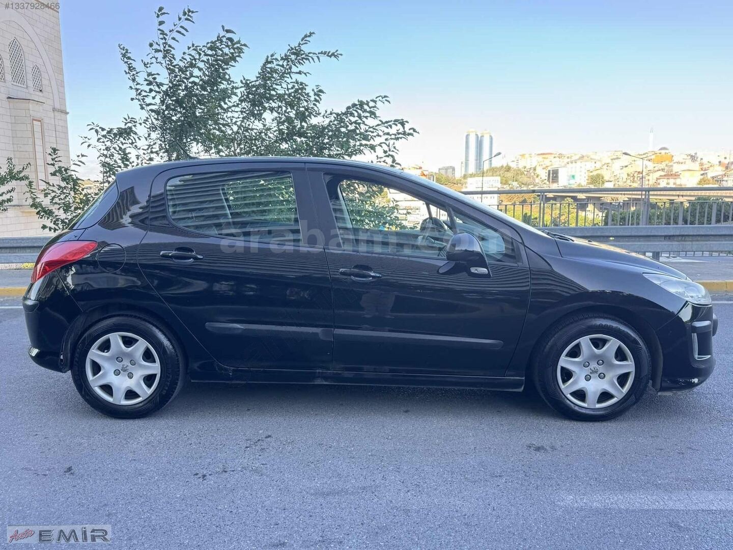 Galeriden Peugeot 308 1.6 HDi Comfort 2009 Model İstanbul 198.000 km Siyah 6