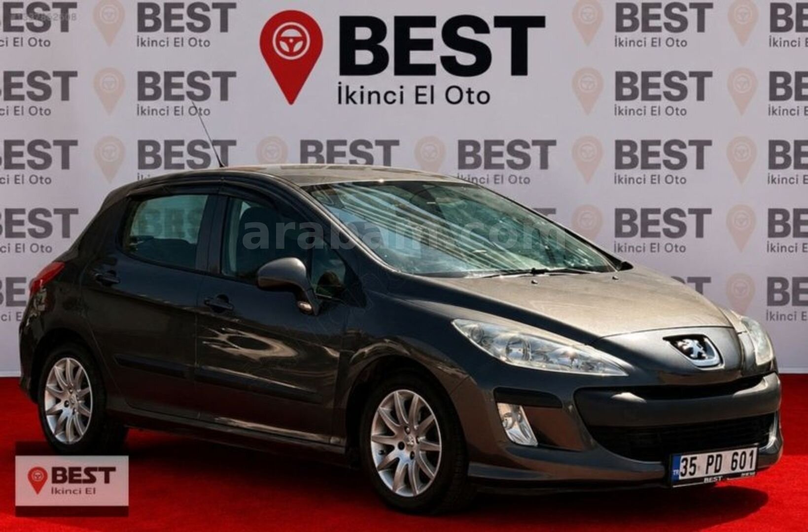 Galeriden Peugeot 308 1.6 HDi Comfort 2009 Model İzmir 227.000 km Gri 5