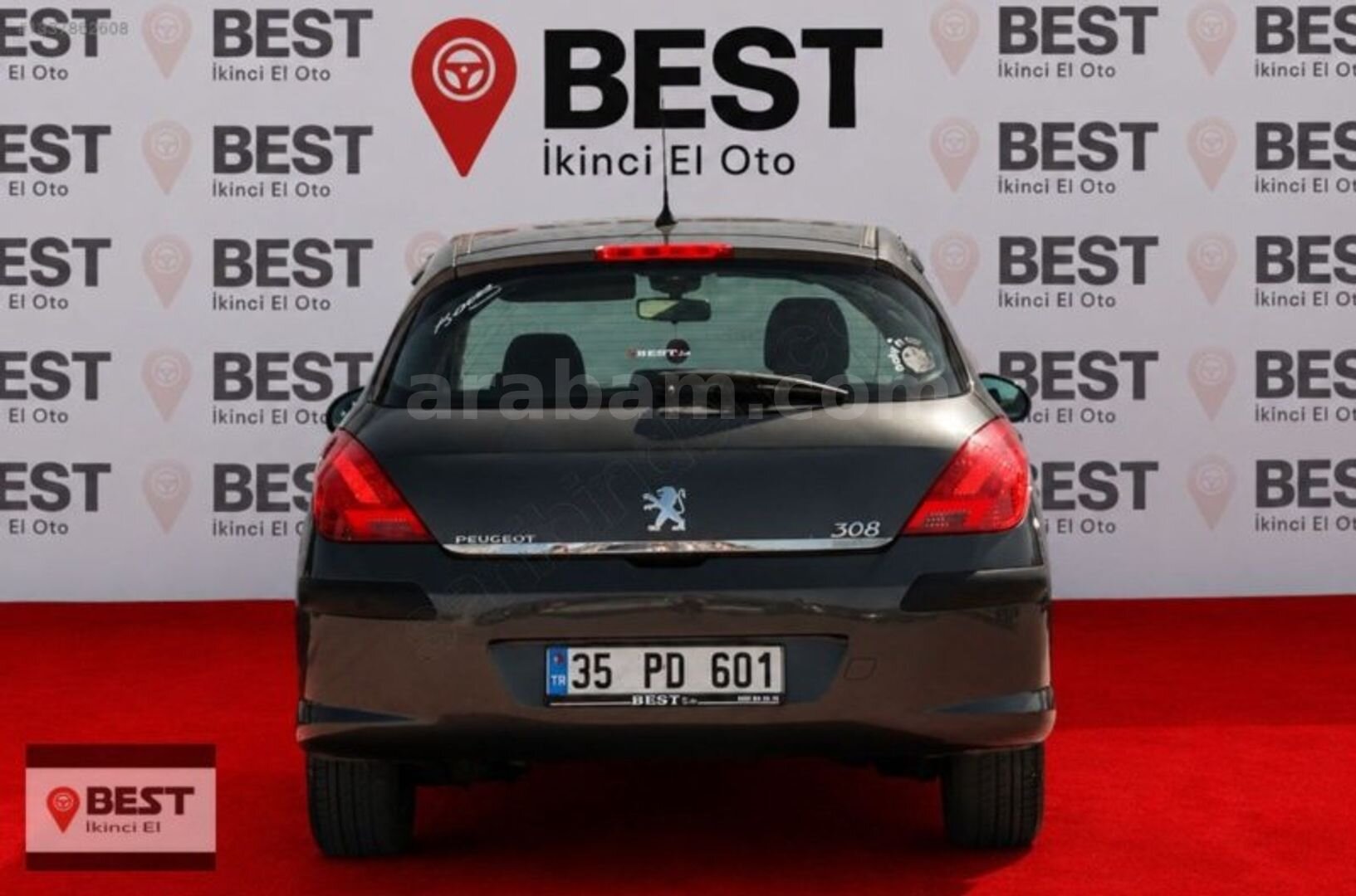 Galeriden Peugeot 308 1.6 HDi Comfort 2009 Model İzmir 227.000 km Gri 7
