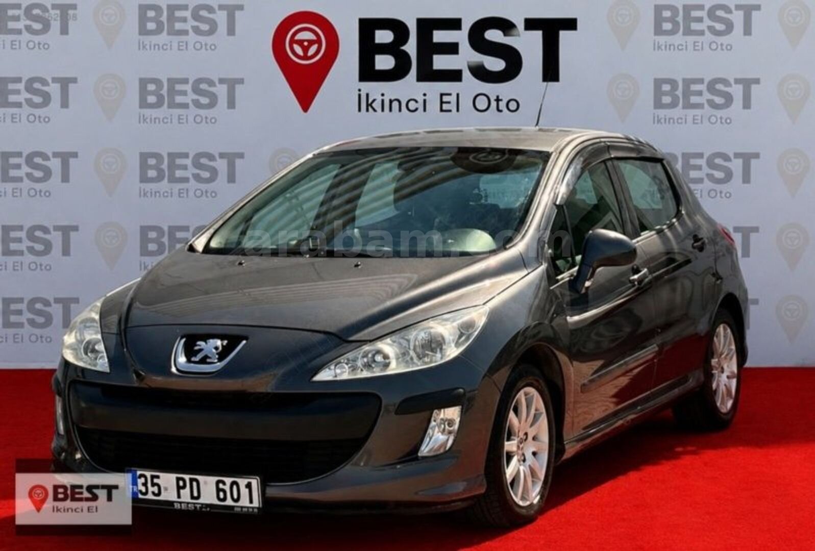 Galeriden Peugeot 308 1.6 HDi Comfort 2009 Model İzmir 227.000 km Gri 3