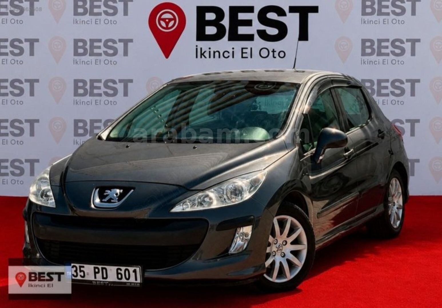 Galeriden Peugeot 308 1.6 HDi Comfort 2009 Model İzmir 227.000 km Gri 1