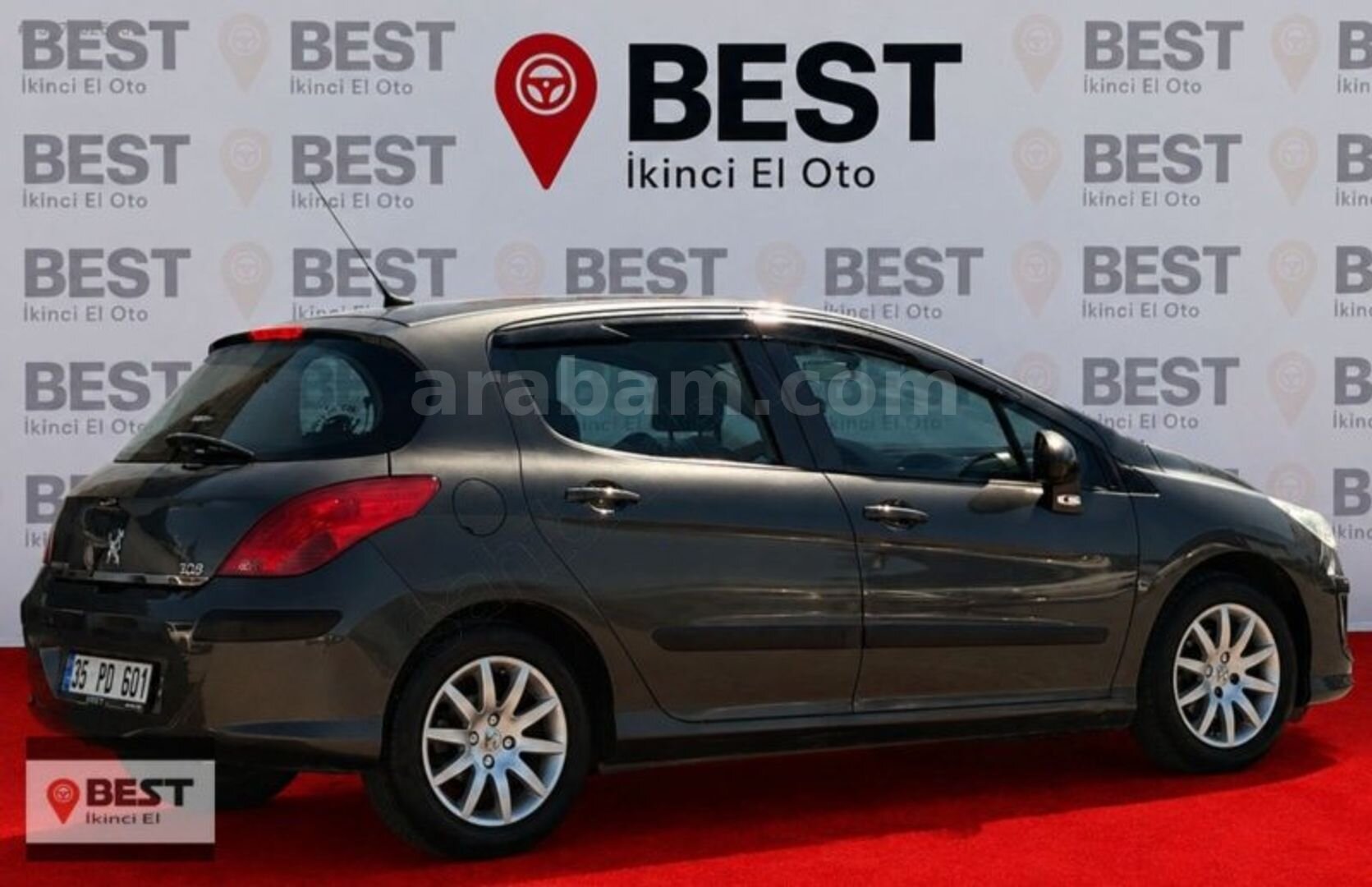Galeriden Peugeot 308 1.6 HDi Comfort 2009 Model İzmir 227.000 km Gri 6