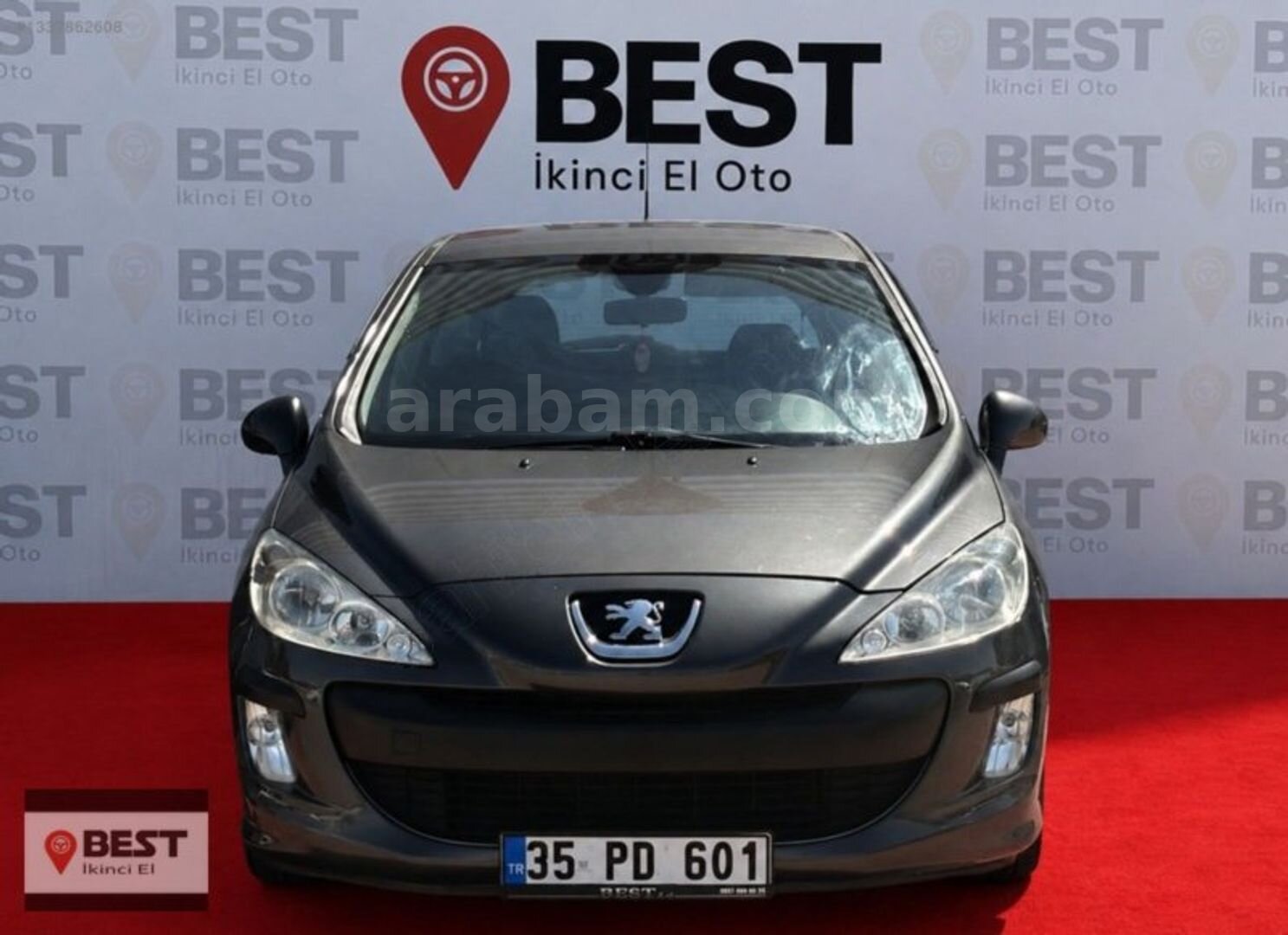 Galeriden Peugeot 308 1.6 HDi Comfort 2009 Model İzmir 227.000 km Gri 4
