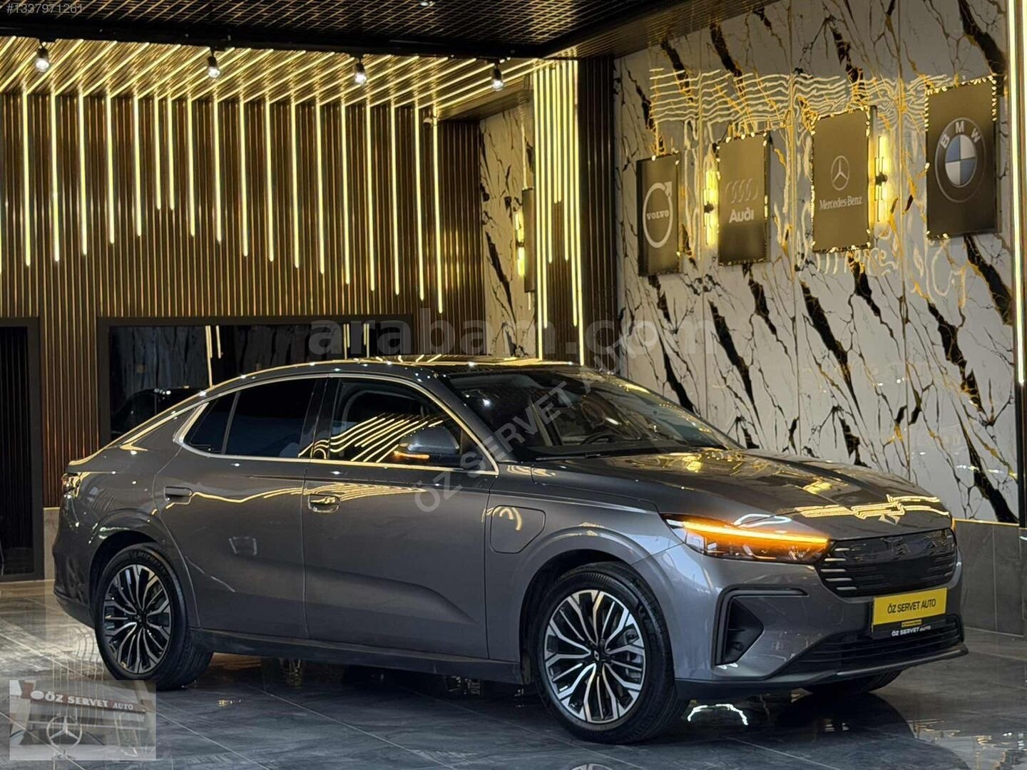 Galeriden TOGG T10F V2 Uzun Menzil 2026 Model Gaziantep 6.001 km Füme 2