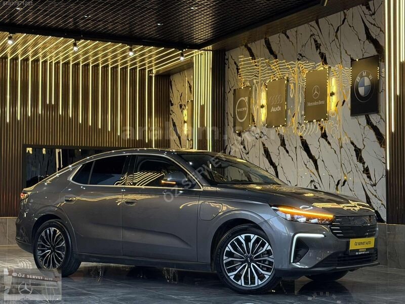 Galeriden TOGG T10F V2 Uzun Menzil 2026 Model Gaziantep 6.001 km Füme