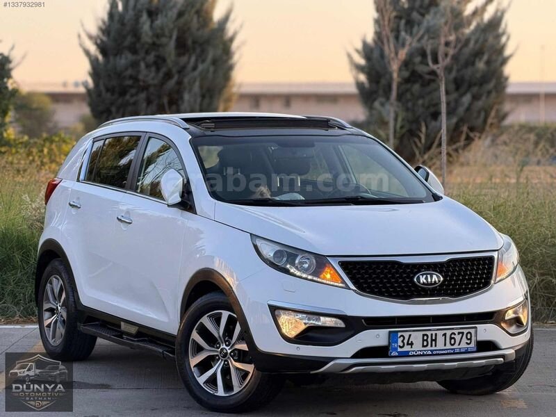 2014 SPORTAGE 1.6 GDİ PREMIUM OTOMTK 120 BİN KM BOYASZ CAM TAVAN