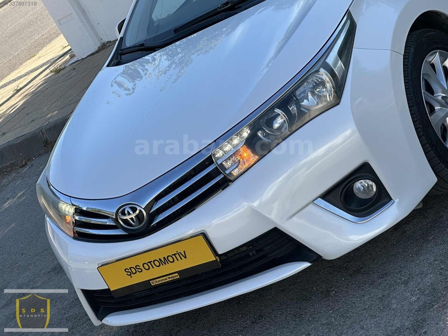 Galeriden Toyota Corolla 1.4 D-4D Advance 2015 Model Aksaray 155.000 km Beyaz 5