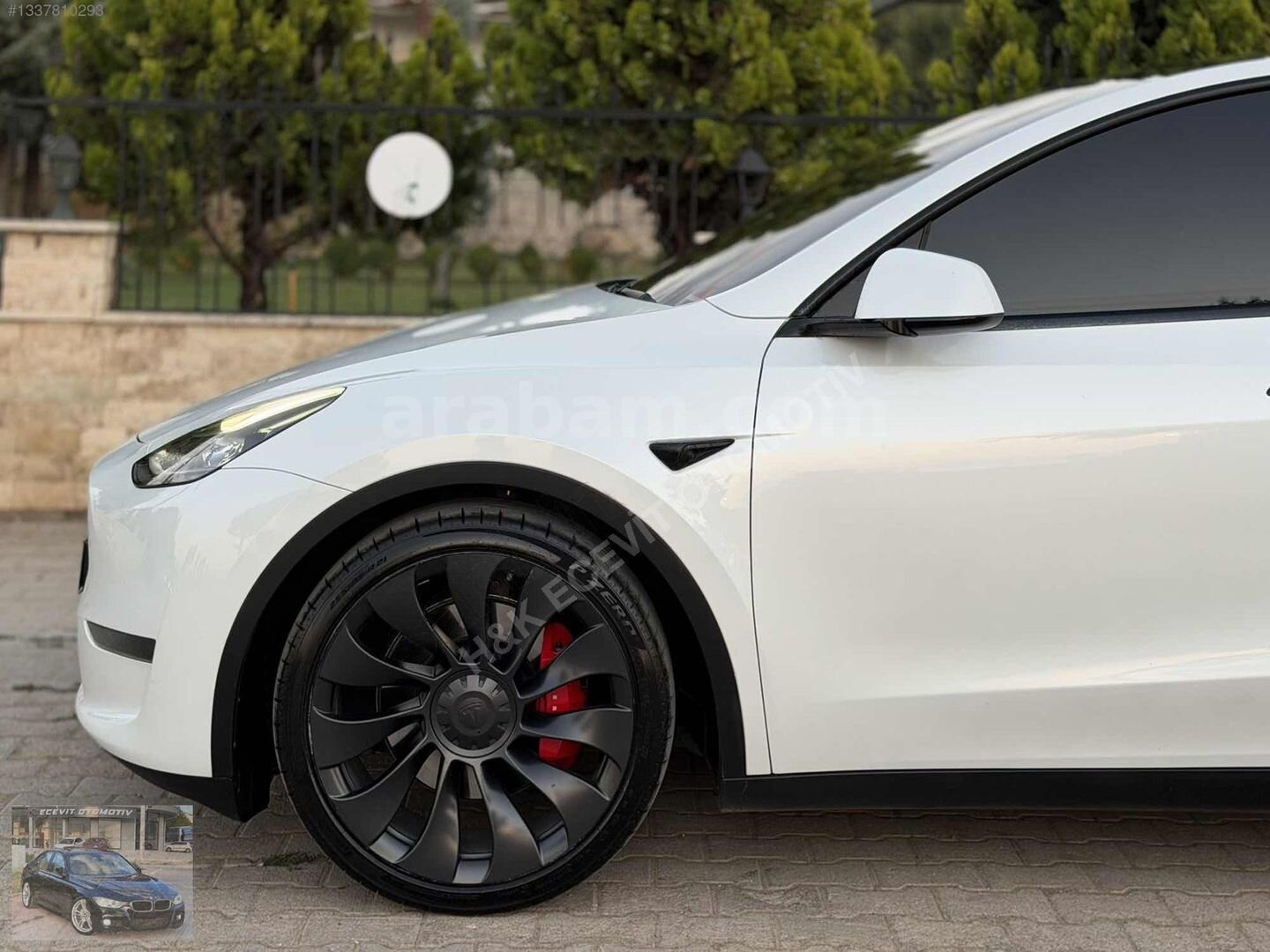 Galeriden Tesla Model Y Performance (Legacy) 2023 Model Konya 60.000 km Beyaz 5
