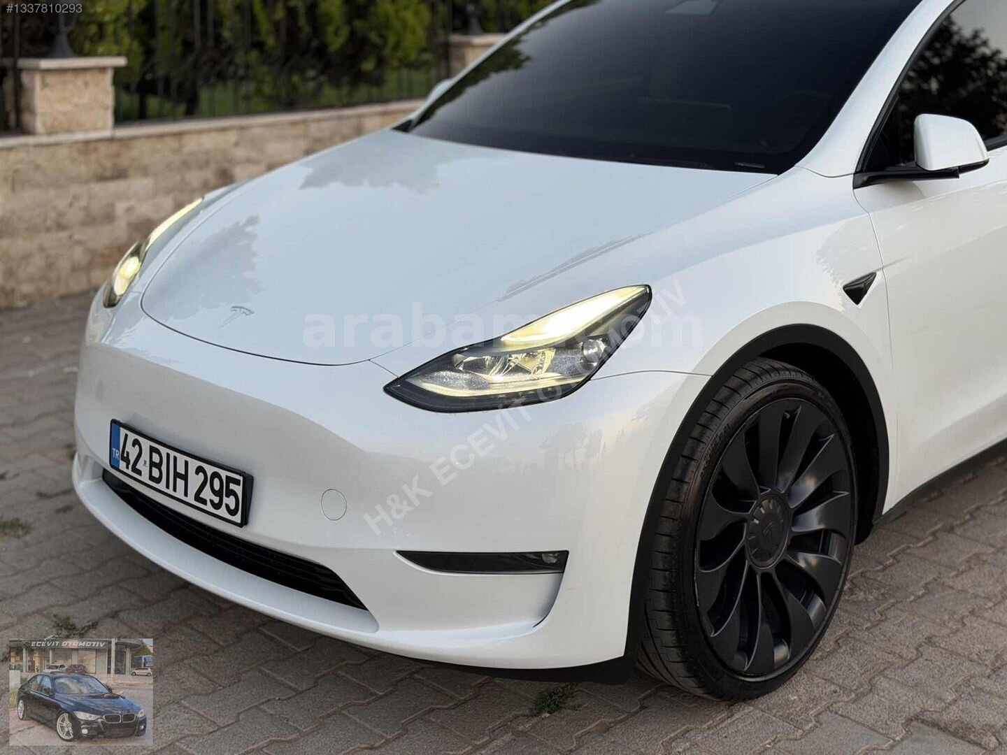 Galeriden Tesla Model Y Performance (Legacy) 2023 Model Konya 60.000 km Beyaz 4