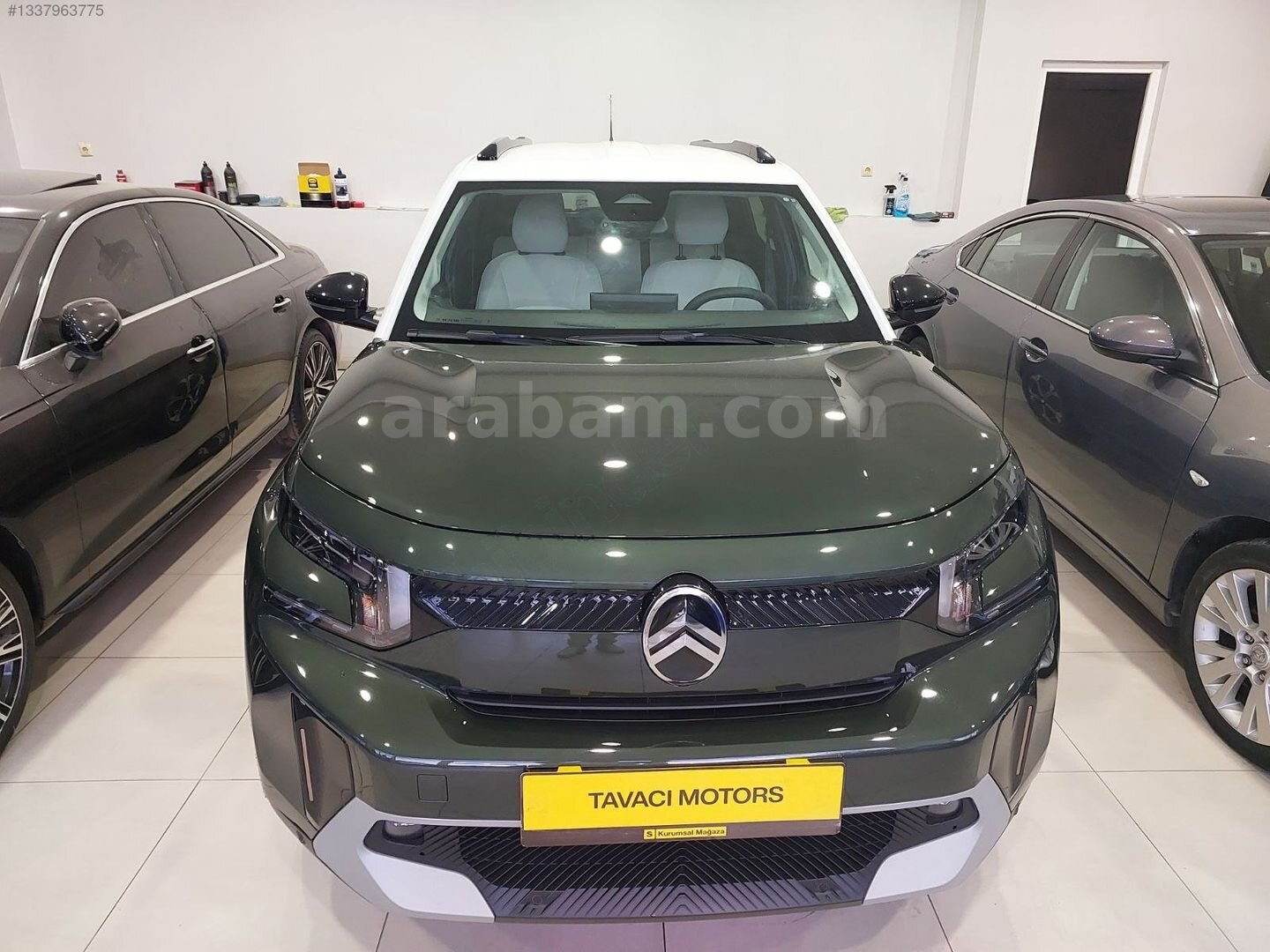 Galeriden Citroen C3 Aircross 1.2 Hybrid Max 2026 Model Sakarya 12.000 km Yeşil 2