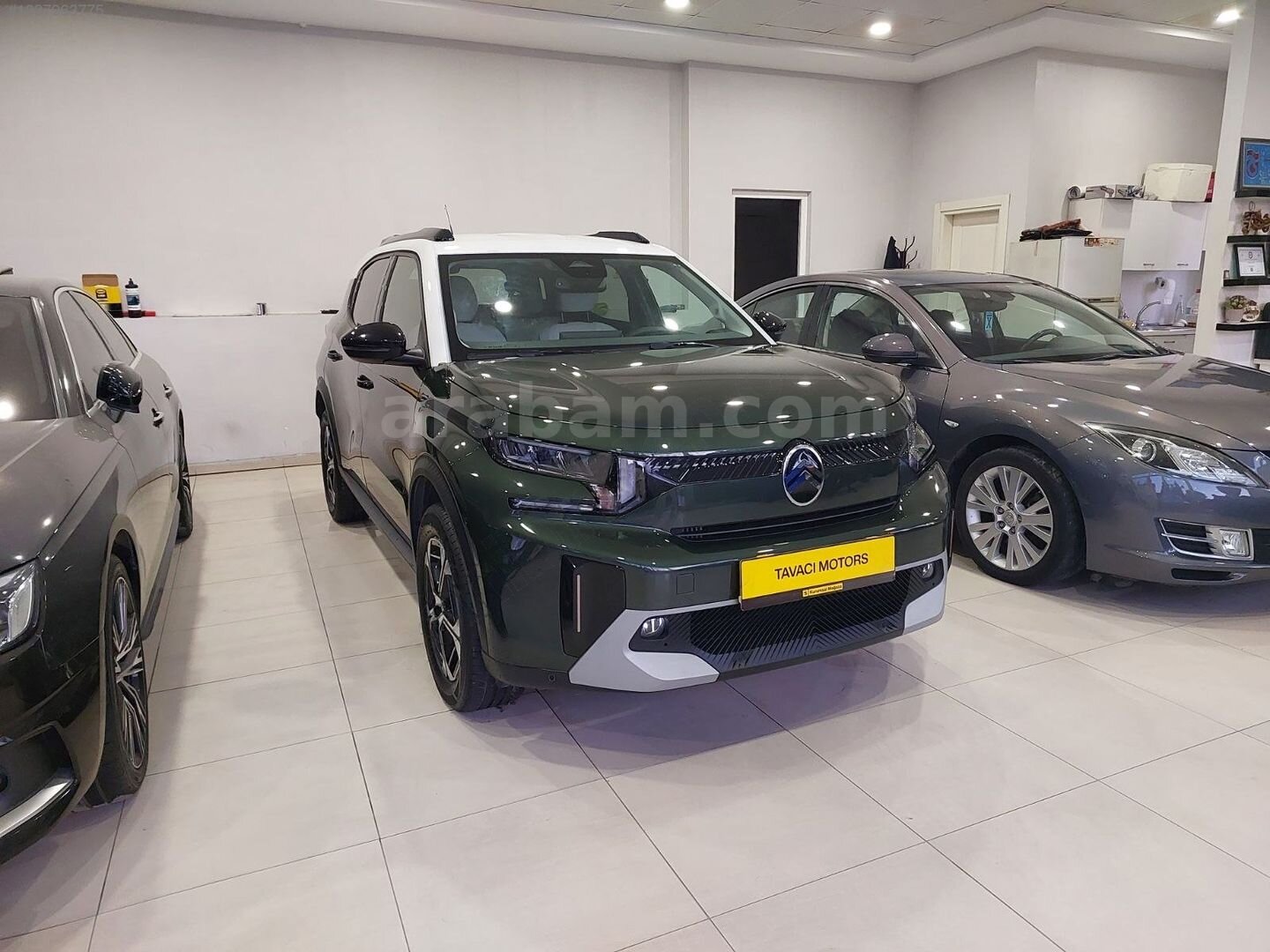 Galeriden Citroen C3 Aircross 1.2 Hybrid Max 2026 Model Sakarya 12.000 km Yeşil 4