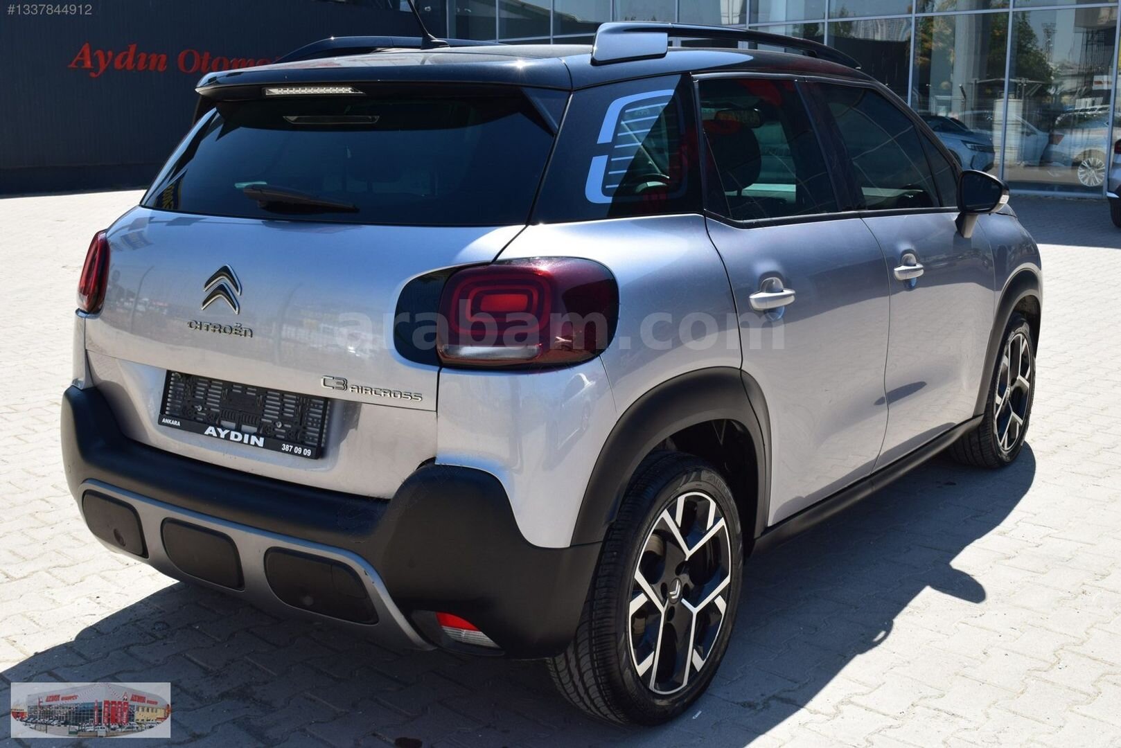Galeriden Citroen C3 Aircross 1.2 PureTech Shine 2023 Model Ankara 52.000 km Gri 5