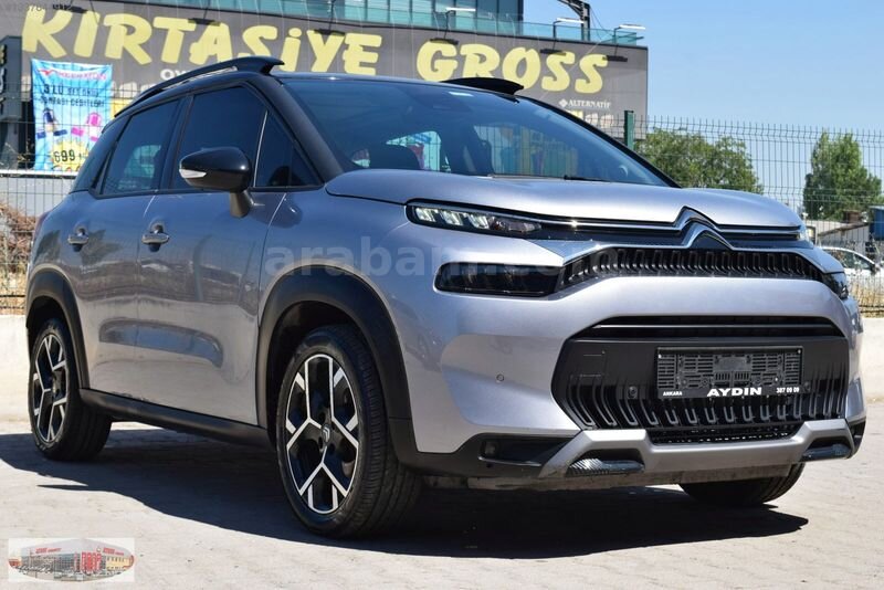 Galeriden Citroen C3 Aircross 1.2 PureTech Shine 2023 Model Ankara 52.000 km Gri