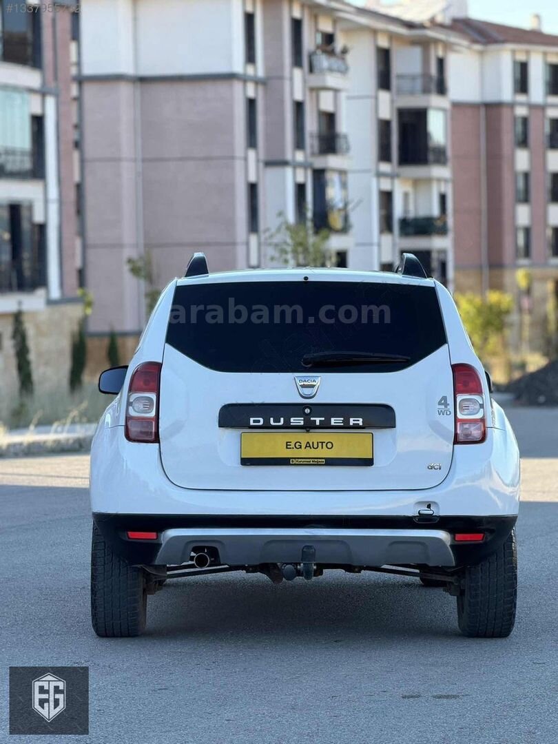 E.G AUTO" DAN 2016 DACIA DUSTER 4x4 1.5 dci 110HP 6