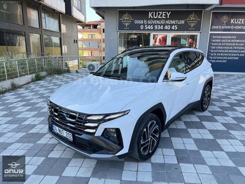2025 HYUNDAİ TUCSON 1.6T-GDİ PRİME PLUS CAM TAVAN B.DERİ BOYASIZ