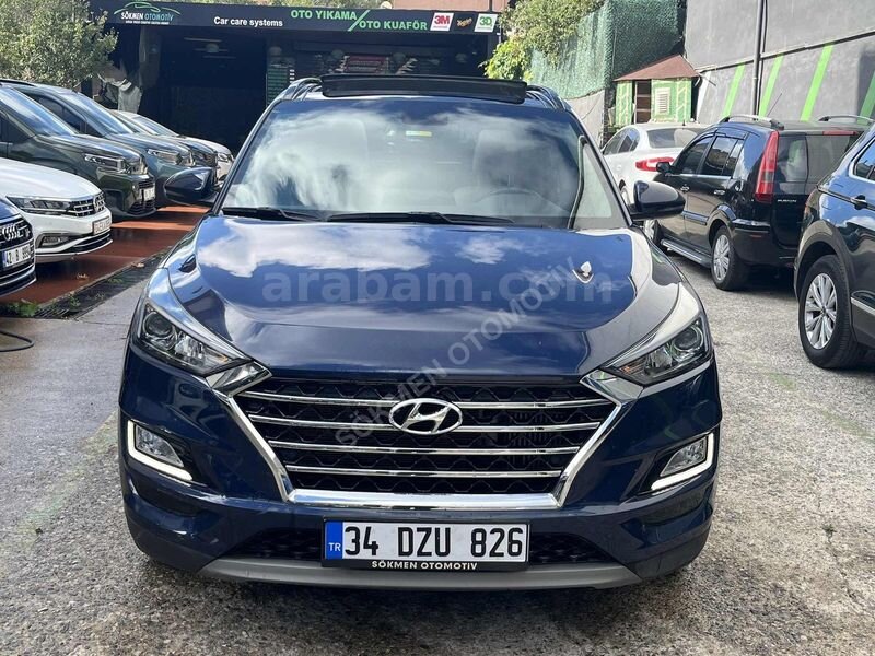 HUNDAİ TUCSON 1.6 CRDİ ELİT CAM TAVANLI HATASIZ BOYASIZ E.BAGAJ