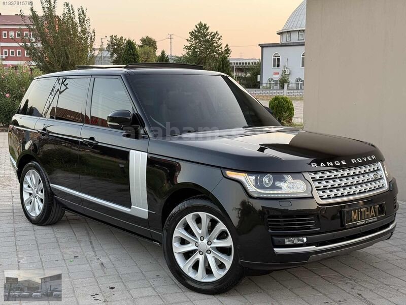 2015 RANGE ROVER 3.0 TDV6 VOGUE BAYİİ SİYAH BOYASIZ HATASIZ