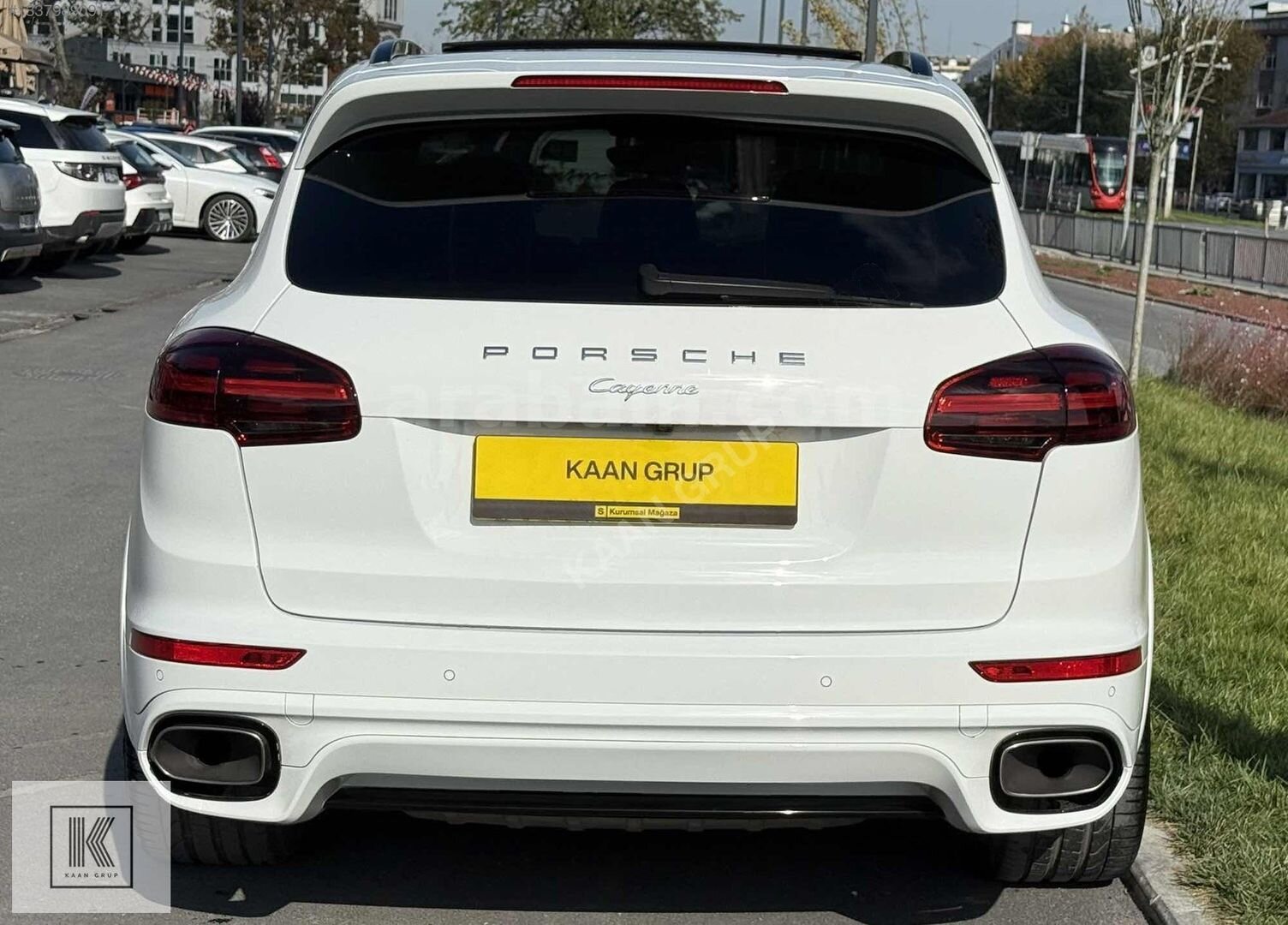 2015 PORSCHE CAYANNE | HATASIZ-BOYASIZ AİR KIRMIZI BOSE 6