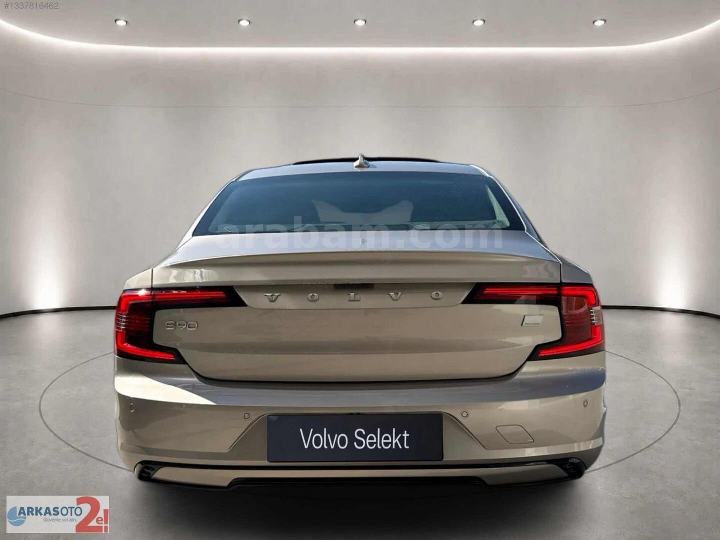 VOLVO YETKİLİ BAYİ ARKAS ANKARADAN 43.199 KM HATASIZ S90 T8 DARK 6