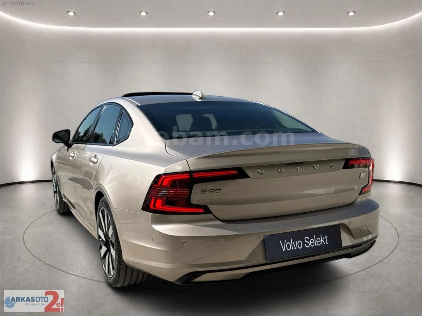 VOLVO YETKİLİ BAYİ ARKAS ANKARADAN 43.199 KM HATASIZ S90 T8 DARK 7